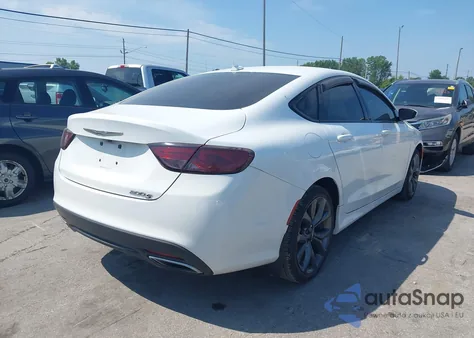 2015 Chrysler 200 S from USA, damaged, VIN 1C3CCCBG2FN572834